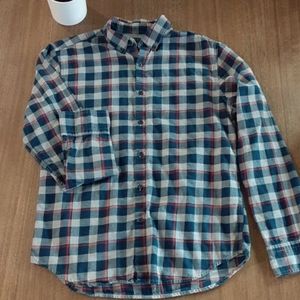 Banana Republic Flannel men's SMALL Camden fit button down shirt.  EUC